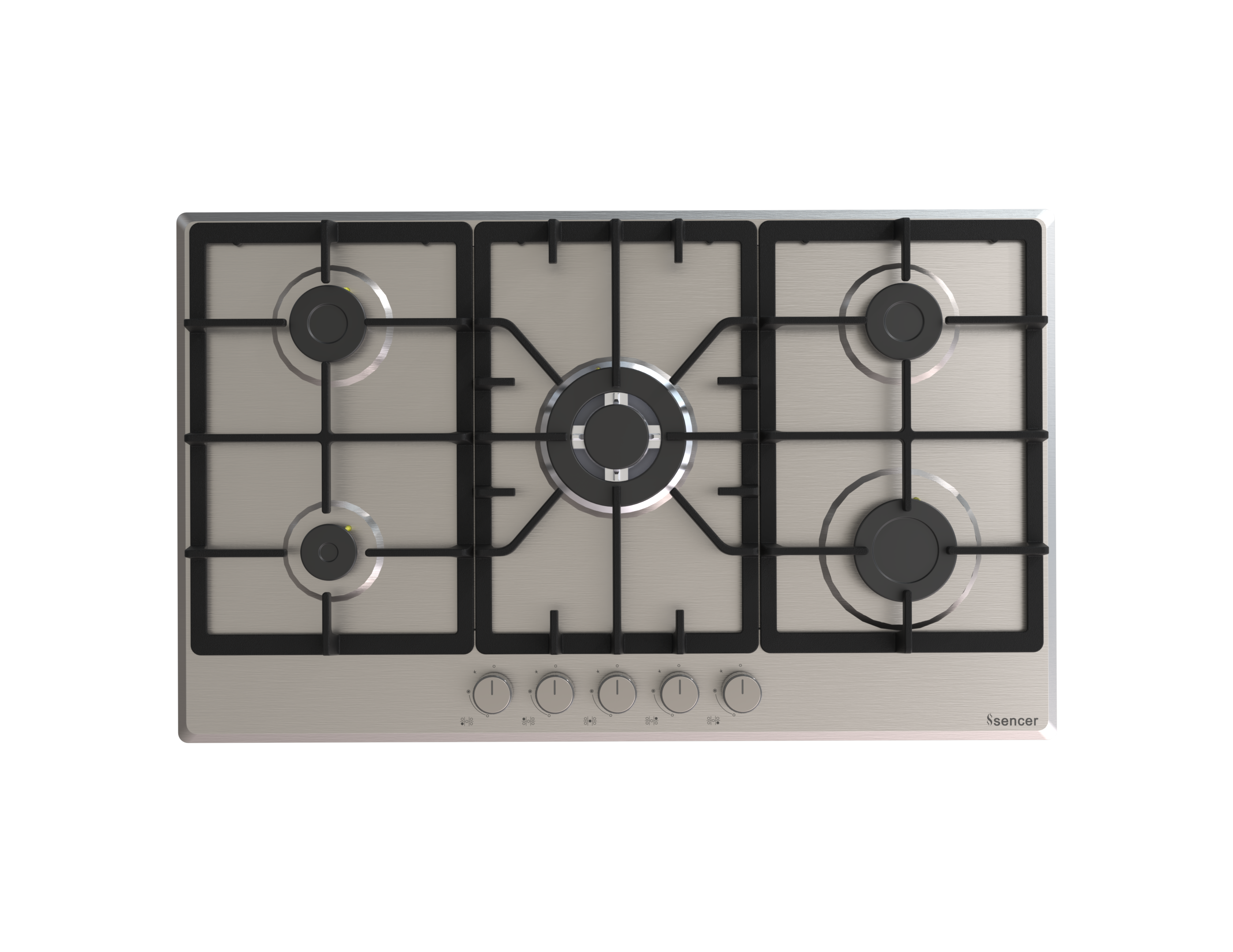 Sencer 106-Rio Izgara 90 cm Inox Ocak