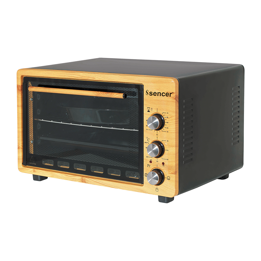Sencer Woden Pattern Front Panel Oven