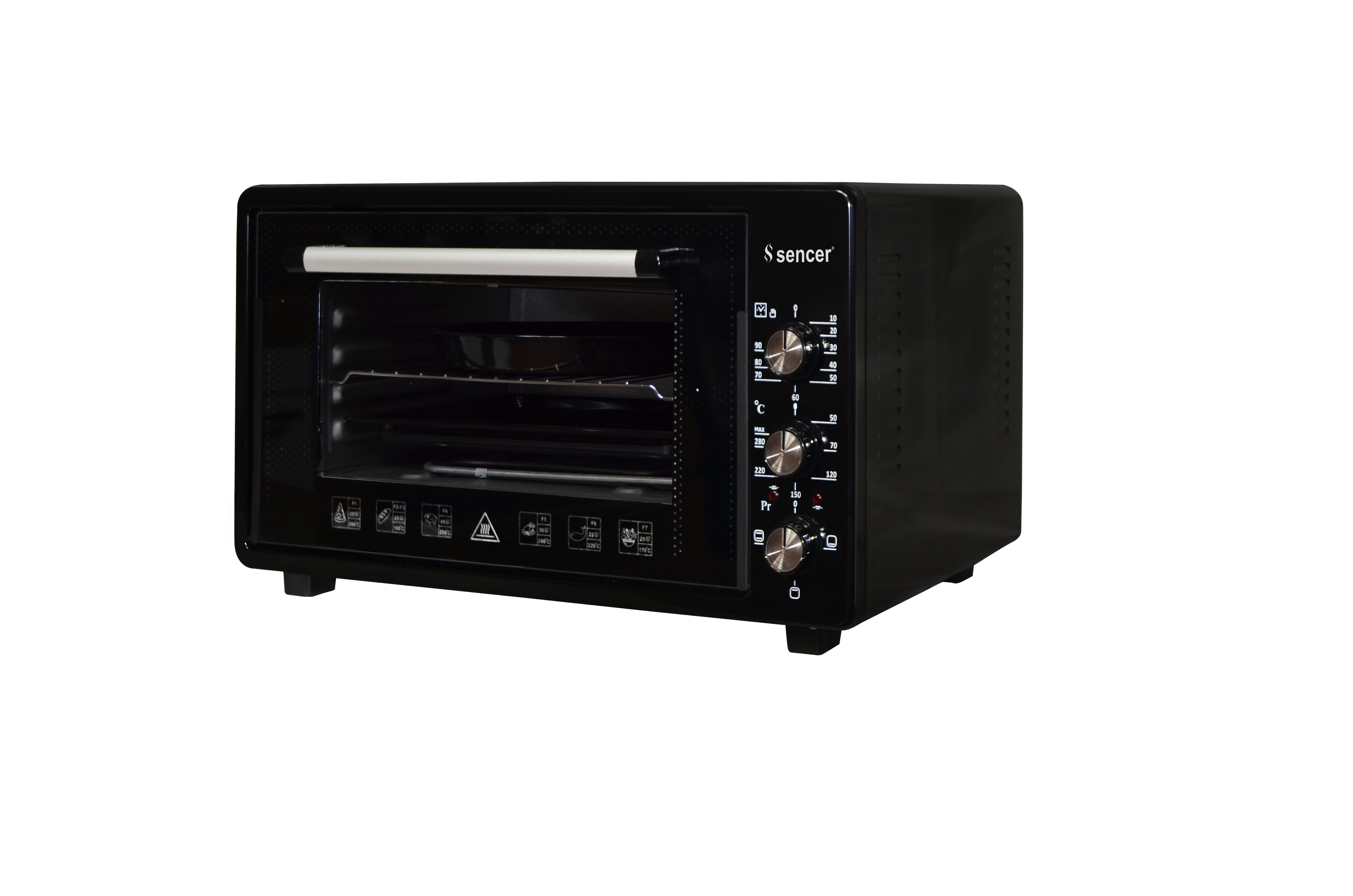 Sencer 42 Lt. Oven Black